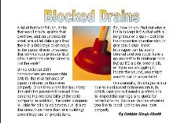 Blocked drains